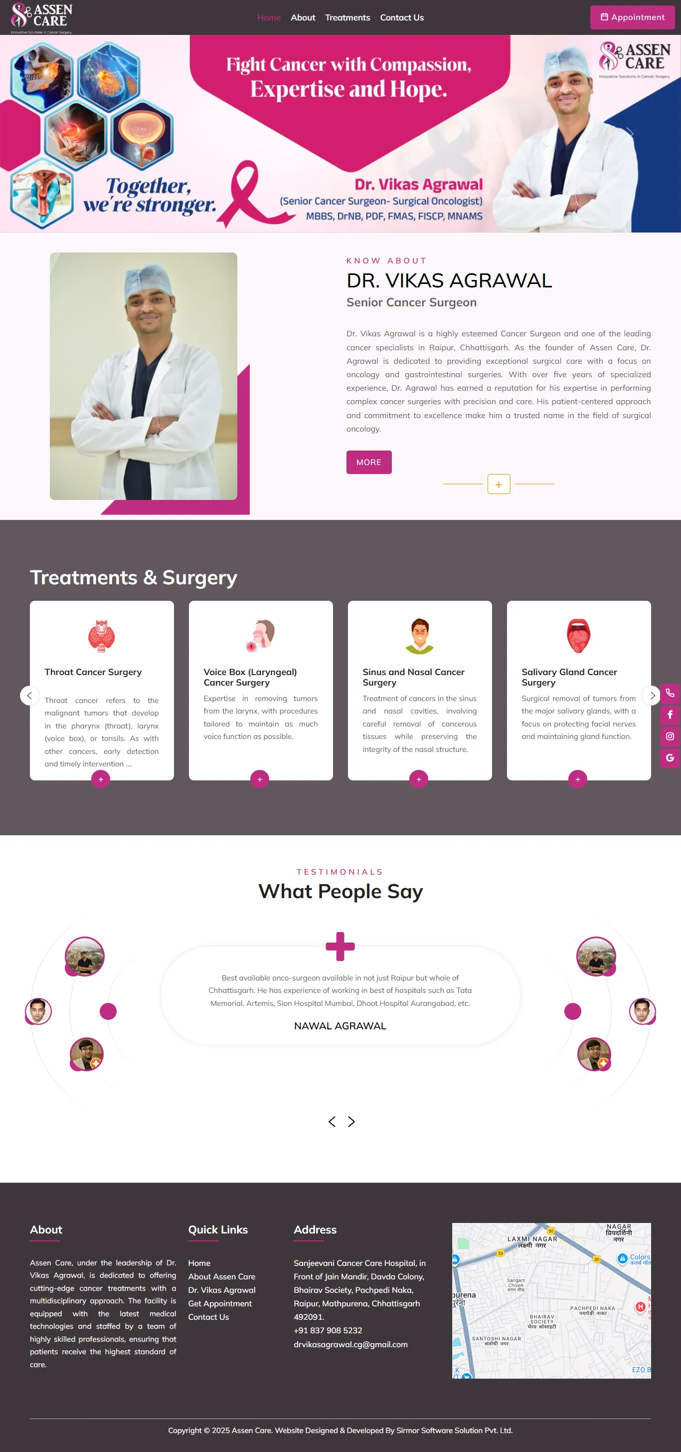 Website - Assen Care